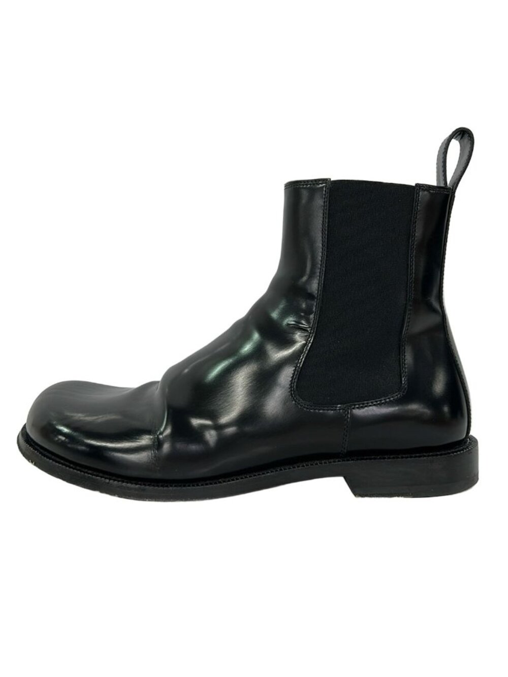 Loewe Boots Black Side Gore Leather